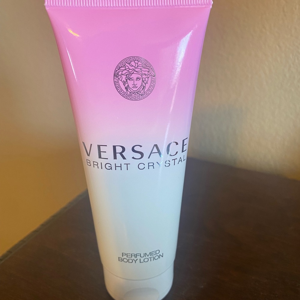 Versace Bright Crystal Scented Lotion New!